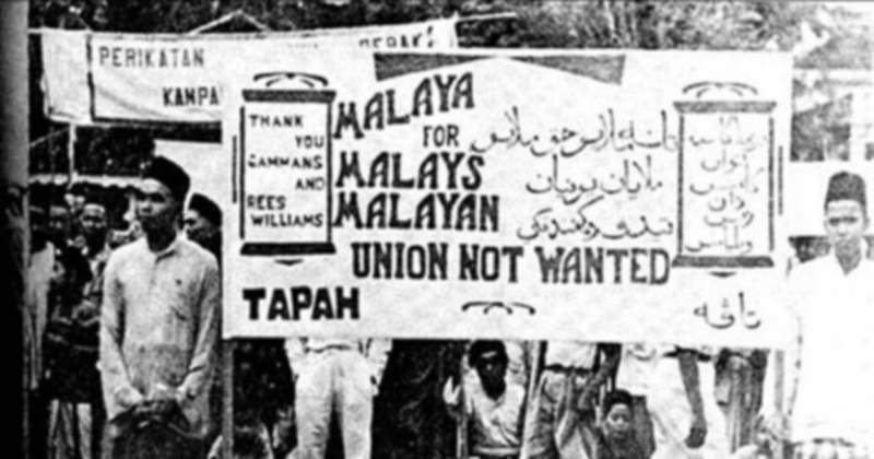 Terhadap malayan union penentangan rakyat Pelaksanaan Malayan