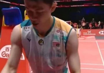 Lee Zii Jia ketika beraksi di Jelajah Dunia Akhir BWF