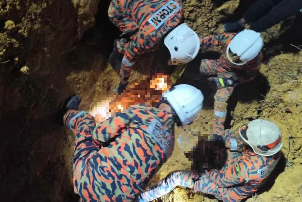Tebing Tanah Runtuh Ketika Melombong Emas, Dua Maut